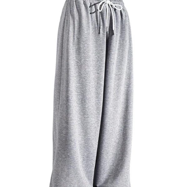 dockstreet Women's/Unisex ONESOPEN Bottom Drawstring Pure Cotton Stretchable Baggy Jogger Pants