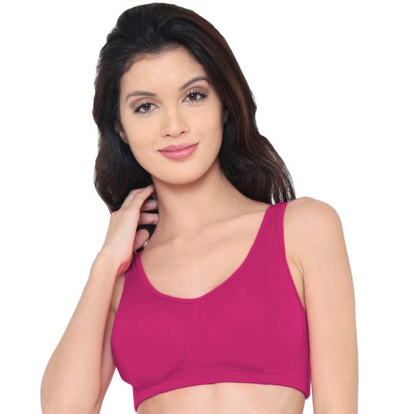 Laavian Women's Modal Non-Padded Wire Free Seamless Bra