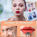 MAYCREATE® Lipstick Silicone Brush 2-in-1 Lip Balm Applicator with Blending Brush Multifunctional Makeup Tool for Lipstick, Lip Gloss, Concealer, Foundation, Pink - Image 7