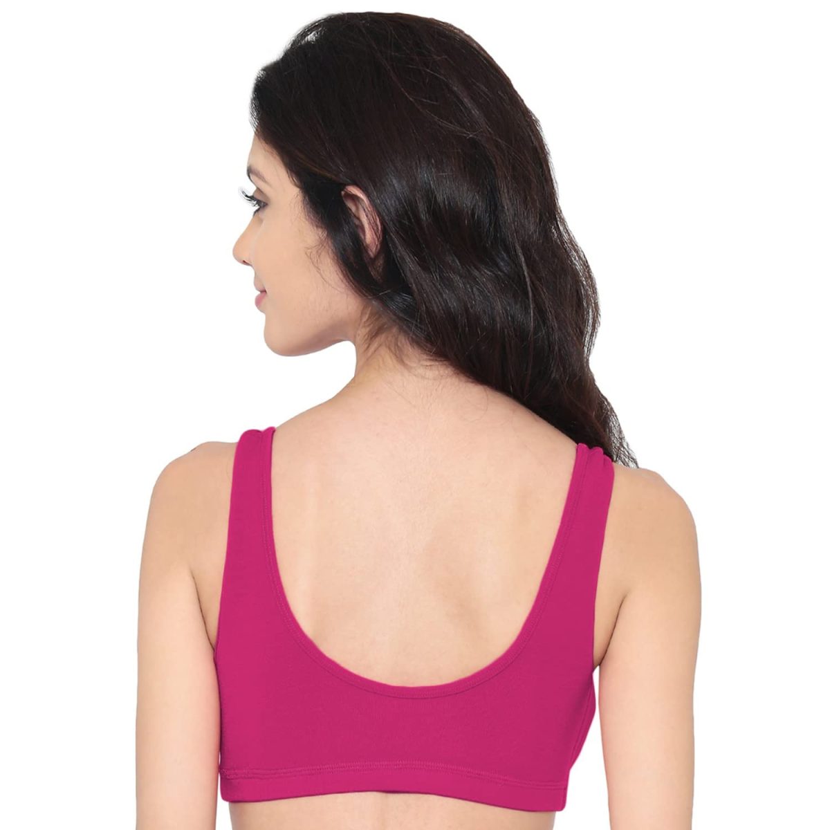 Laavian Women's Modal Non-Padded Wire Free Seamless Bra - Image 2