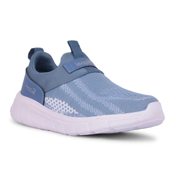 Liberty LEAP7X BOSTER-L2E Sports Shoes for Women with Knitted Upper | EVA Sole, Slip-on Style| Memory Foam Insole | Comfortable Footbed | Walking, Gym & Outdoor Wear
