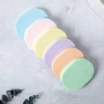 RIXTEC Face Cleansing Sponge Puff Makeup Washing Pad Deep Cleansing & Exfoliating Facial Sponge - Assorted Color Pack of 4 - Image 3