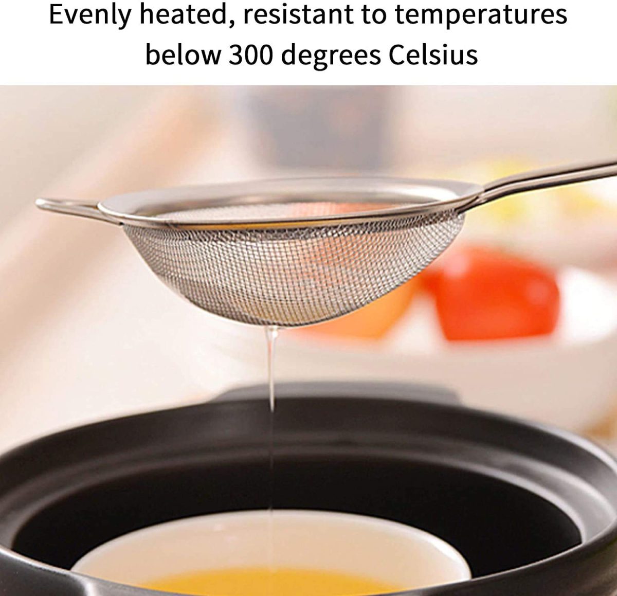 Sjeware Stainless Steel Tea Strainer, Chalani, 8 cm, Medium - Image 4
