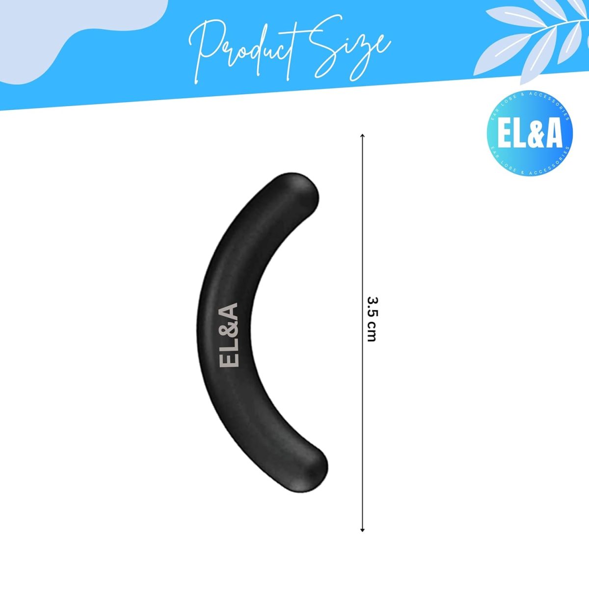 [Ear Lobe & Accessories] Eyelash Curler Replacement Pads | Works with branded & Non-branded Eyelash Curlers | Black, Rubber - Pack of 5 - Image 6