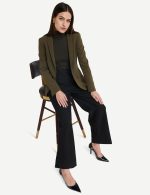 Amazon Brand - Symbol Women's High Waist Formal Trousers | Formal Pants | Office Wear - Image 3
