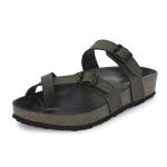 Centrino Men's Cushion Sliders/Slippers | PU Padding on the Footbed | Bounce Back Technology | Comfortable & LightWeight | Waterproof & Everyday Flip Flops for Gents (7312)