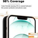 OpenTech® Military-Grade Tempered Glass Screen Protector Compatible for iPhone 13/13 Pro / 14 / 16e with Edge to Edge Coverage and Easy Installation kit (6.1 Inches) - Image 4