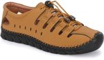 HATTOUN Synthetic Leather Comfortable for Men (Tan) - Image 5