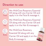 WishCare® Rosemary Essential Oil 15 ML - 100% Pure, Undiluted & Natural - Image 5