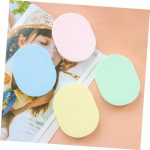 RIXTEC Face Cleansing Sponge Puff Makeup Washing Pad Deep Cleansing & Exfoliating Facial Sponge - Assorted Color Pack of 4 - Image 2