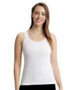 Jockey 1535 Women's Super Combed Cotton Rib Fabric Slim Fit Inner Tank Top with Stay Fresh Treatment
