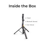 DIGITEK® (DTR-555 SS) 5.57ft Foldable Tripod Selfie Stick for Smartphones & Gopro Action Cameras, 360° Rotation, 3-Leg Base, 2Kg Load, 10m Wireless Remote, 7 Section Adjustable, for Selfie & Vloggers - Image 3