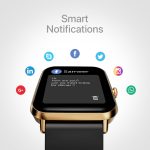 Fire-Boltt Ninja Call Pro Smart Watch Dual Chip Bluetooth Calling, 42.92mm (1.69 inch) HD Display, AI Voice Assistance with 100 Sports Modes, with SpO2 & Heart Rate Monitoring (Gold Black) - Image 9