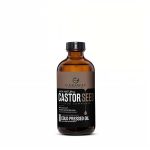 CARAWAY Organic Cold Pressed Castor Oil – Edible for Constipation Relief & Hexane-Free Castor Oil for Hair Growth, liver detox Skin & Joint pain glass bottle – 236 ml / 8 oz