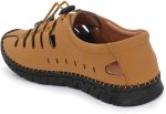 HATTOUN Synthetic Leather Comfortable for Men (Tan) - Image 2
