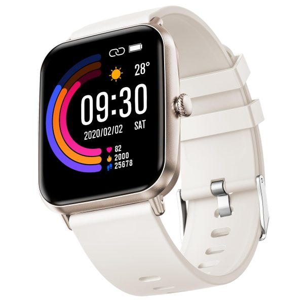 Fire-Boltt Ninja Call Pro Plus Smart Watch 1.83 inch with Bluetooth Calling, AI Voice Assistance, 100 Sports Modes IP67 Rating, 240 * 280 Pixel High Resolution (Starlight)