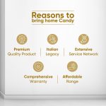 Candy 190 L Direct Cool Single Door 5 Star Energy Efficient Refrigerator with Toughened glass shelve - Image 10