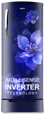 Whirlpool 192 L 4 Star Icemagic Pro Inverter Direct-Cool Single Door Refrigerator (215 IMPRO ROY 4S Inv SAPPHIRE MULIA-Z, Base Stand with Drawer, 2023 Model)