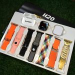 GameSir H20 Smartwatch Combo: Bluetooth Calling, Health Monitoring, Android & iOS Support – 10-in-1 Set (Watch, TWS Buds, Case, 7 Straps Multicolours) for Men & Women - Image 3