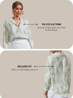 GRECIILOOKS Shirts for Women – Korean Style Long Sleeve Oversized Button Down | Plus Size Workwear Top for Office & Casual Wear (Available in Plus Size and Combo Pack of 2) - Image 4