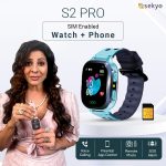 sekyo S2 Pro Kids Smartwatch for Boys & Girls, Calling Smart Watch for Kids with Location Tracker, Camera, SOS & Safe Zone Alert, Remote Monitoring, Voice Chat, App Control, 4G/5G Sim Support -Blue - Image 3