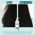 WishCare Unscented Unscented Ceramide Anti Dandruff Conditioner for Dry & Frizzy Hair - Piroctone Olamine, Pre+Probiotics & Hyaluronic Acid 200 Millilitres - Image 2