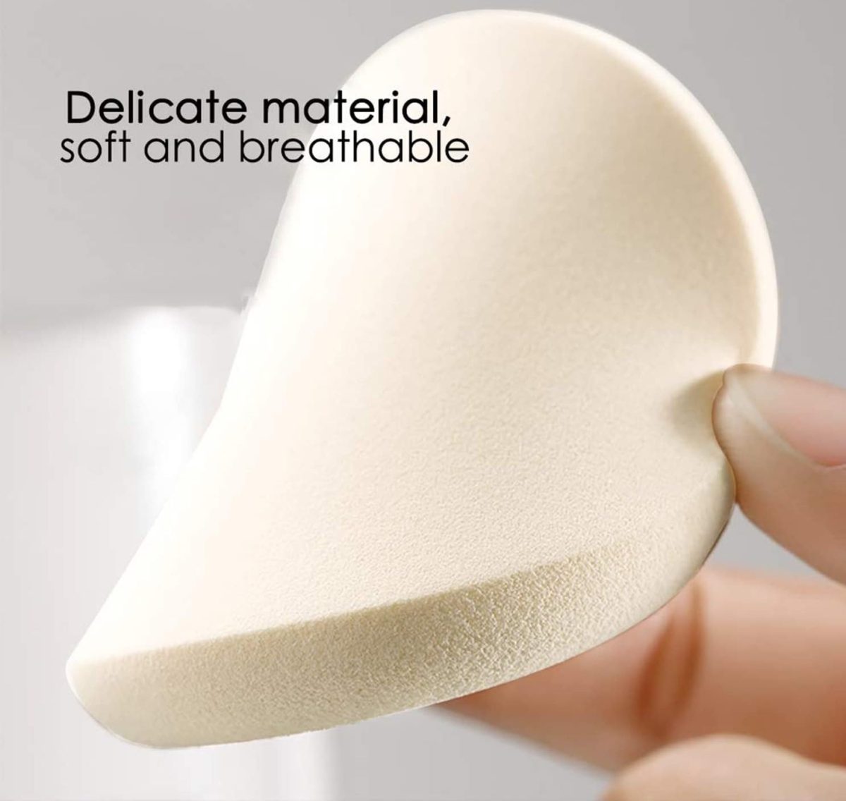 GIOGD 6-in-1 Professional Beauty Blender Sponge for Face Makeup with Cotton Pad Foundation Beauty Blender, Powder Buff Cosmetic Puff Perfect for Women's & Girls Cosmetic Makeup Blender Sponge set is for all Skin Types (Multi-color) - Image 6