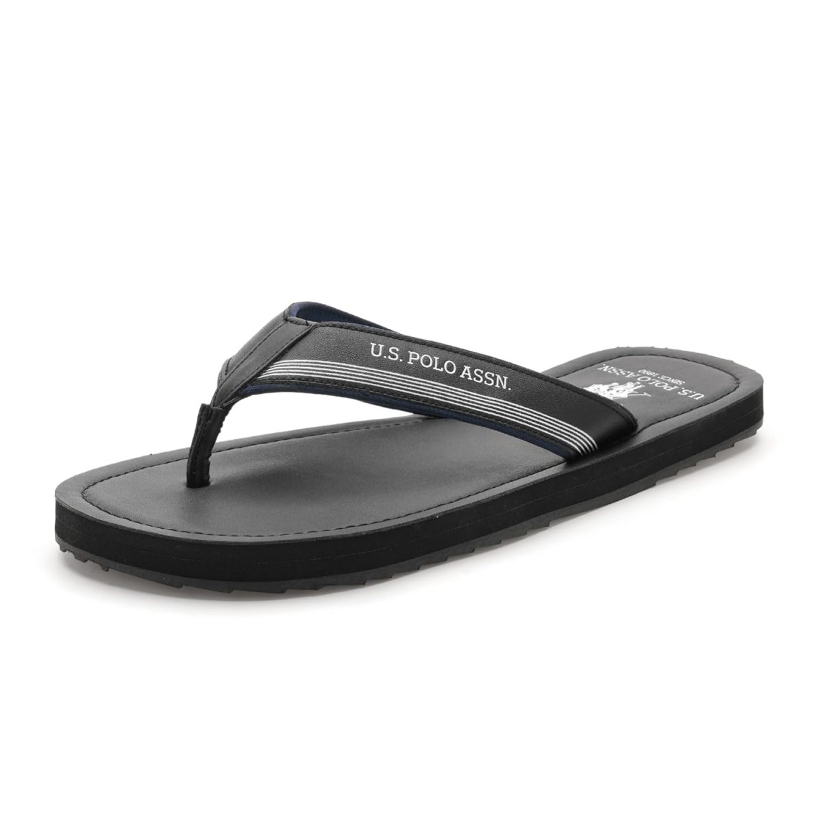 USPA| OVI BLACK| Stylish slider Slippers for Man - Image 4
