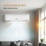 Candy 1 Ton 3 Star Split AC(5 in 1 Convertible,100% Copper,Aqua Clean, Inverter Technology, 3450 W, CS12P3W-INV) - Image 5