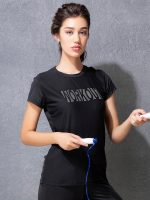 Clovia Women Polyester Graphic Slim Fit Active Top - Image 4