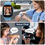sekyo S2 Pro Kids Smartwatch for Boys & Girls, Calling Smart Watch for Kids with Location Tracker, Camera, SOS & Safe Zone Alert, Remote Monitoring, Voice Chat, App Control, 4G/5G Sim Support -Blue - Image 5