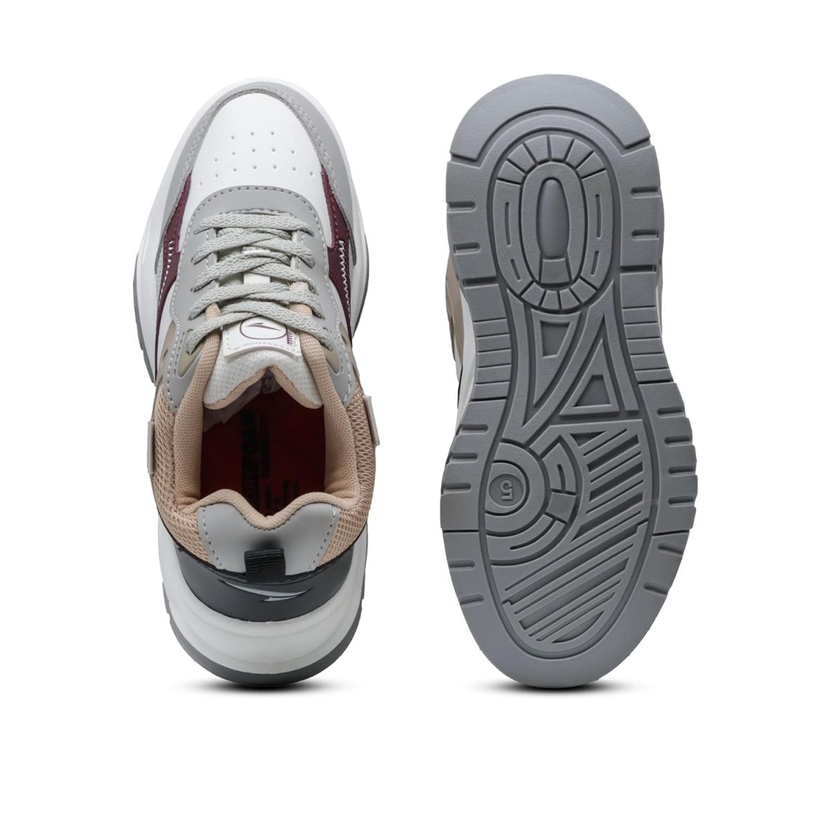 ASIAN Women NANCY-03 Sneakers and Casual wear Shoes with Laces, Lightweight and Comfortable Shoes for Parties, as Well as Gym and Sports for Women & Girls with Stylish Design - Image 6