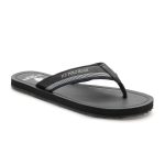 USPA| OVI BLACK| Stylish slider Slippers for Man
