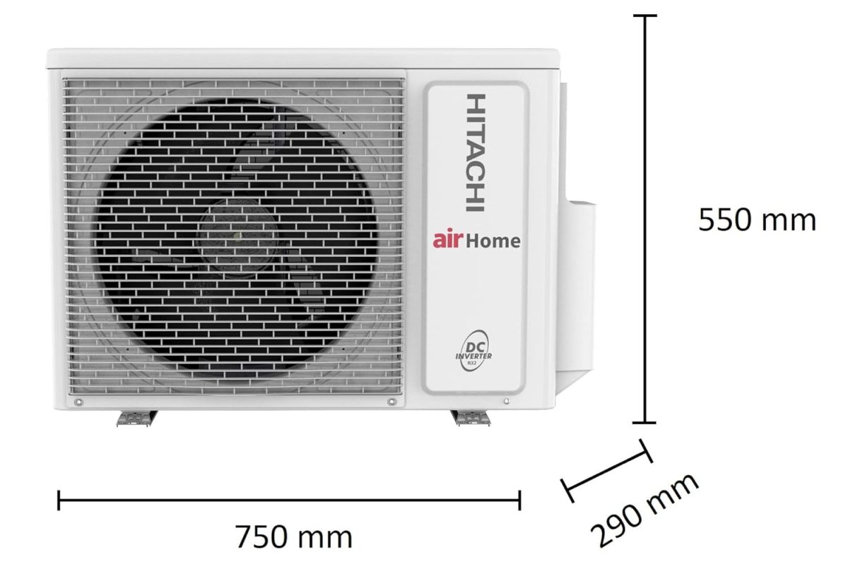 Hitachi 1.5 Ton 5 Star ice Clean Xpandable Plus Inverter Split AC (100% Copper, Dust Filter, Yoshi 5400FXL, R32-RAS.G518PCBISF, Dual Platinum) - Image 9