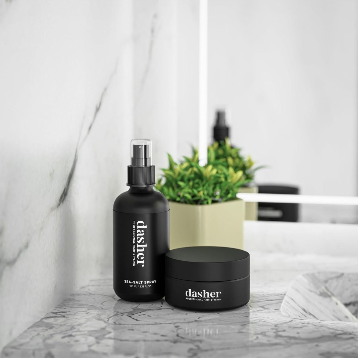 Dasher Sea Salt Spray (100 ML) Hair Volume, Texture, Smooth Hair With Bhringraj, Vitamin E - Hair Styling, Pack of 1 - Image 6
