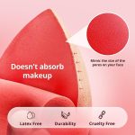 SUAKE Beauty Blender Sponge for Face Makeup – Soft, Latex-Free Makeup Sponge Puff for All Skin Types – Reusable Sponge for Foundation, Concealer & Cream (Single Colour, Pack of 2) - Image 3