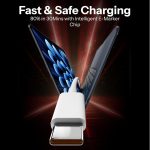 Basesailor Original 80W SuperVooc/Dart USB to Type C, Fast Charging Cable Compatible for Realme 12/11 Pro Plus/11 Pro/Narzo 60 Pro/60/Realme 10 Pro Plus/10 Pro,/9 Pro/Narzo 50 Pro/50/9 PRO & More - Image 8