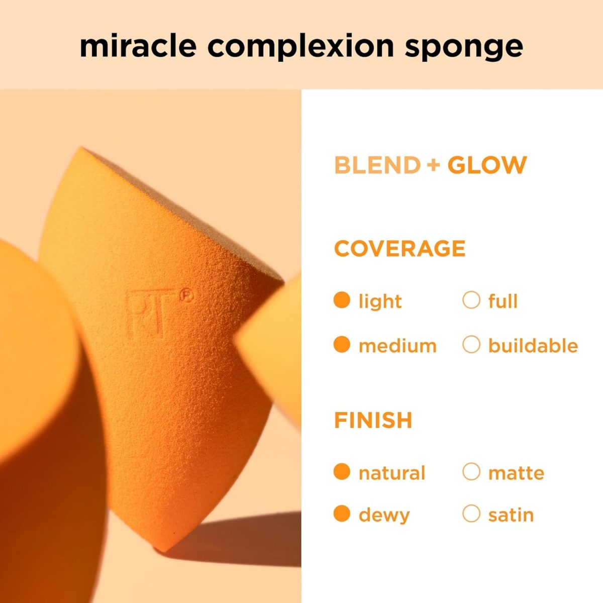 Real Techniques Miracle Beauty Blender Sponge Set with Makeup Brush Cleaner - Image 11