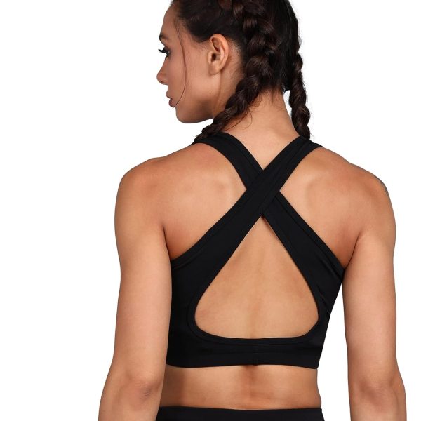 Rock Paper Scissors Women Polyester Seamless Bra