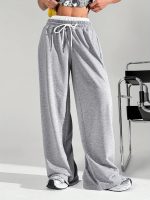 dockstreet Women's/Unisex ONESOPEN Bottom Drawstring Pure Cotton Stretchable Baggy Jogger Pants - Image 6