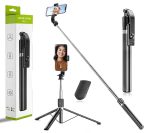 Genteel Bluetooth Extendable Selfie Sticks with Wireless Remote 3-in-1 Multifunctional Selfie Stick with Tripod Stand Compatible with iPhone/OnePlus/Samsung/Oppo/Vivo and All Phones
