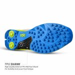 DSC Jaffa 22 Cricket Shoes for Men and Boys UK-10 White/Lime-Yellow - Image 2