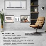 M&M HARIS Hanging MOUNTING Bracket Plate Stand for Split AC Indoor Unit Color : Silver 1 Set - Image 8