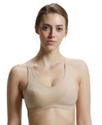 Jockey Women Super Combed Cotton Elastane 1378 Active Bra | Wirefree | Padded | Full Coverage | Racer Back | Fabric