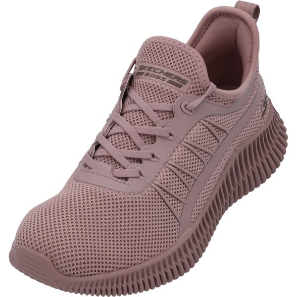 Skechers Women Bobs Geo New Aesthetics Lace Up Shoe
