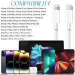 Kratos Type C to Lightning cable for iphone 20W Fast Charging, designed for iphone cable with 480Mbps Data Sync compatible with iPhone 14 Series, 13 Series,12 Series,11 Series,9 Series, 8 & 7 Series - Image 7