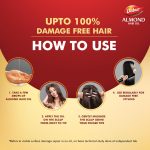 Dabur Almond Hair Oil - 500ml | Provides Damage Protection | Non Sticky Formula | For Soft & Shiny Hair | With Almonds, Keratin Protein, Soya Protein & 10X Vitamin E - Image 7