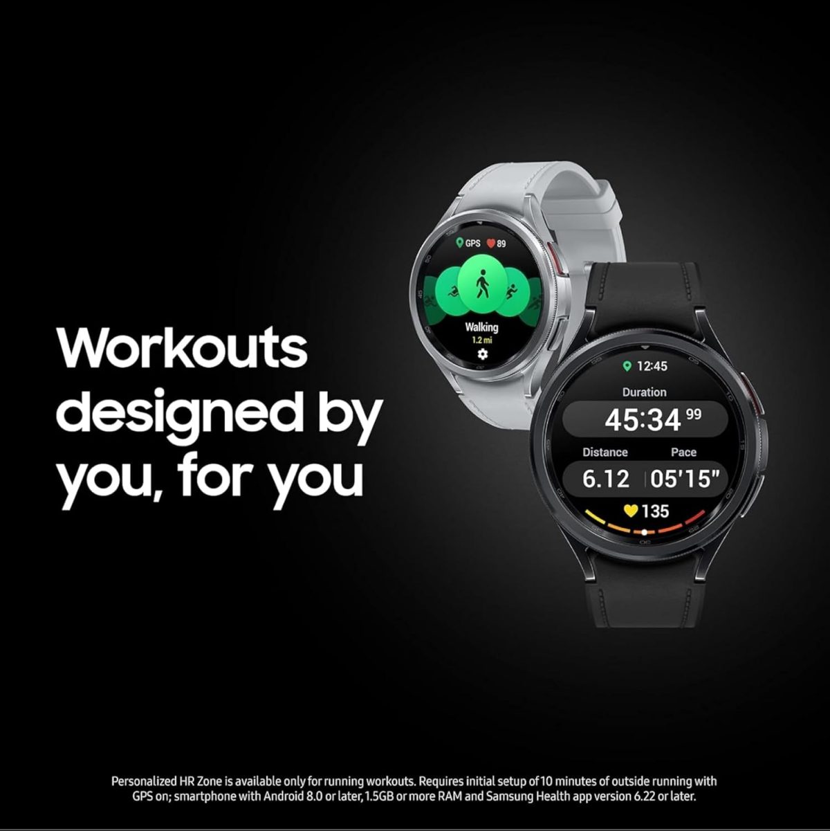 Samsung Galaxy Watch6 Classic LTE (43mm, Black, Compatible with Android only) | Introducing BP & ECG Features - Image 6