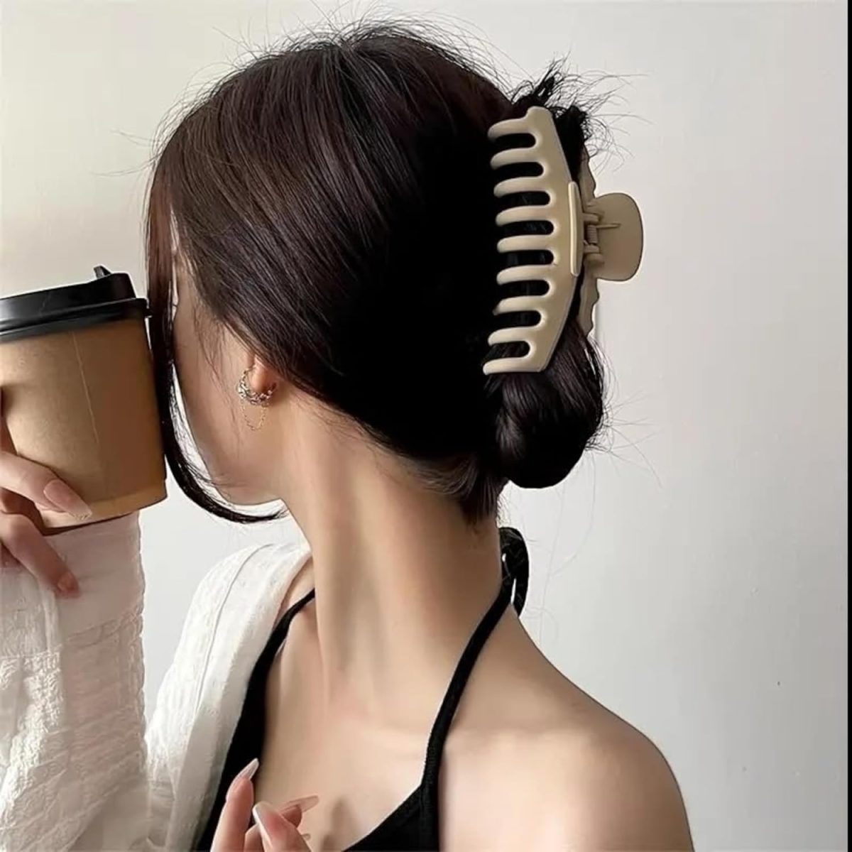 PACTIV 4pcs Large Claw Clips For Thick Hair, Wide-open Large Hair Clips Nonslip Ponytail Holder Hair Clips Hair Accessories For Women Girls,Feal Free With Latest Clip - Image 6