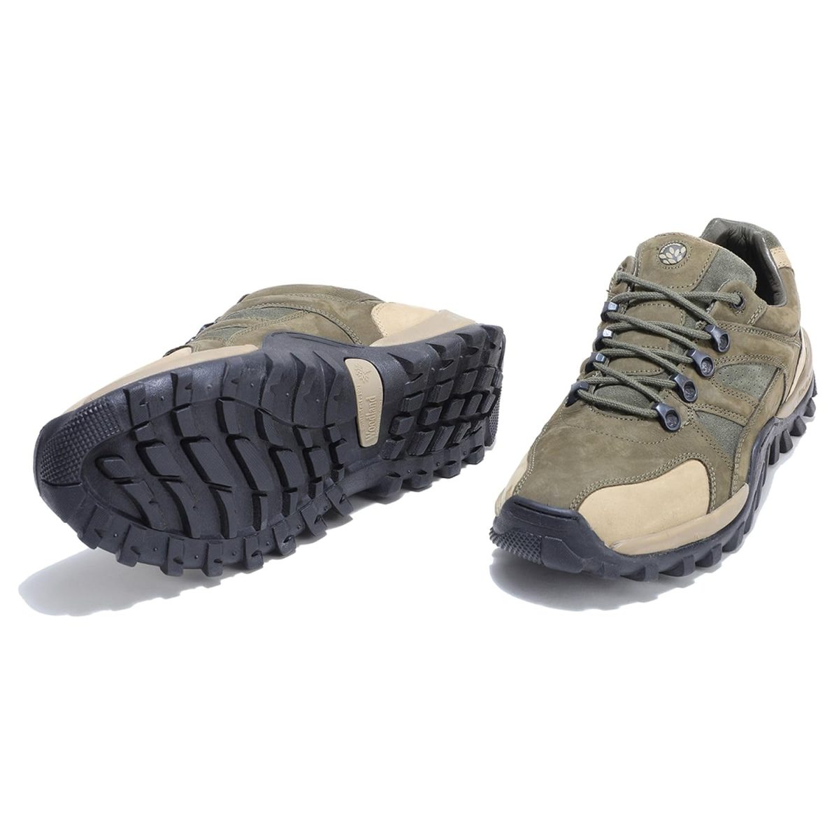 Woodland Men Camel Outdoor Shoes - Image 5